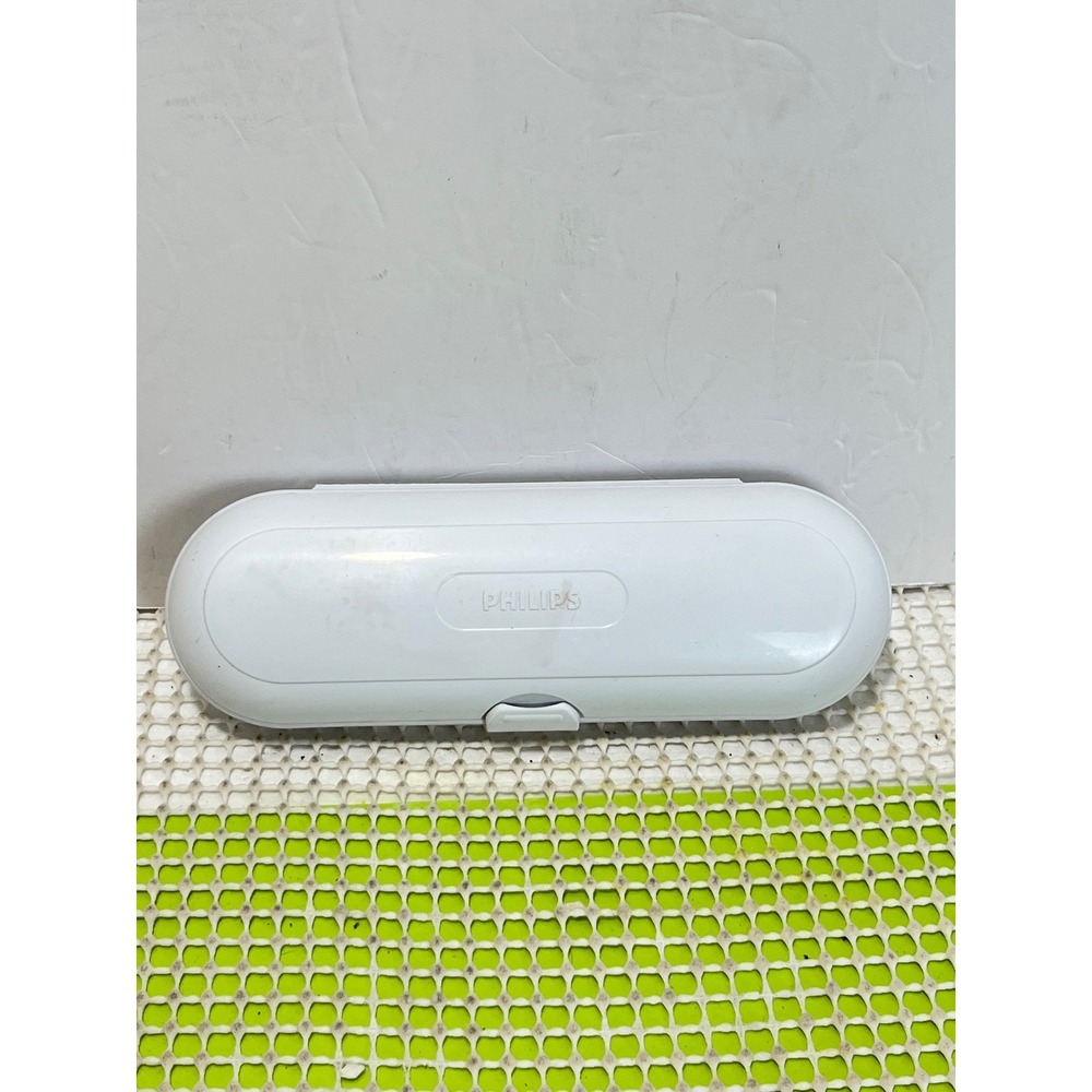 Philips Sonicare White Plastic Electric Toothbrush Travel Case